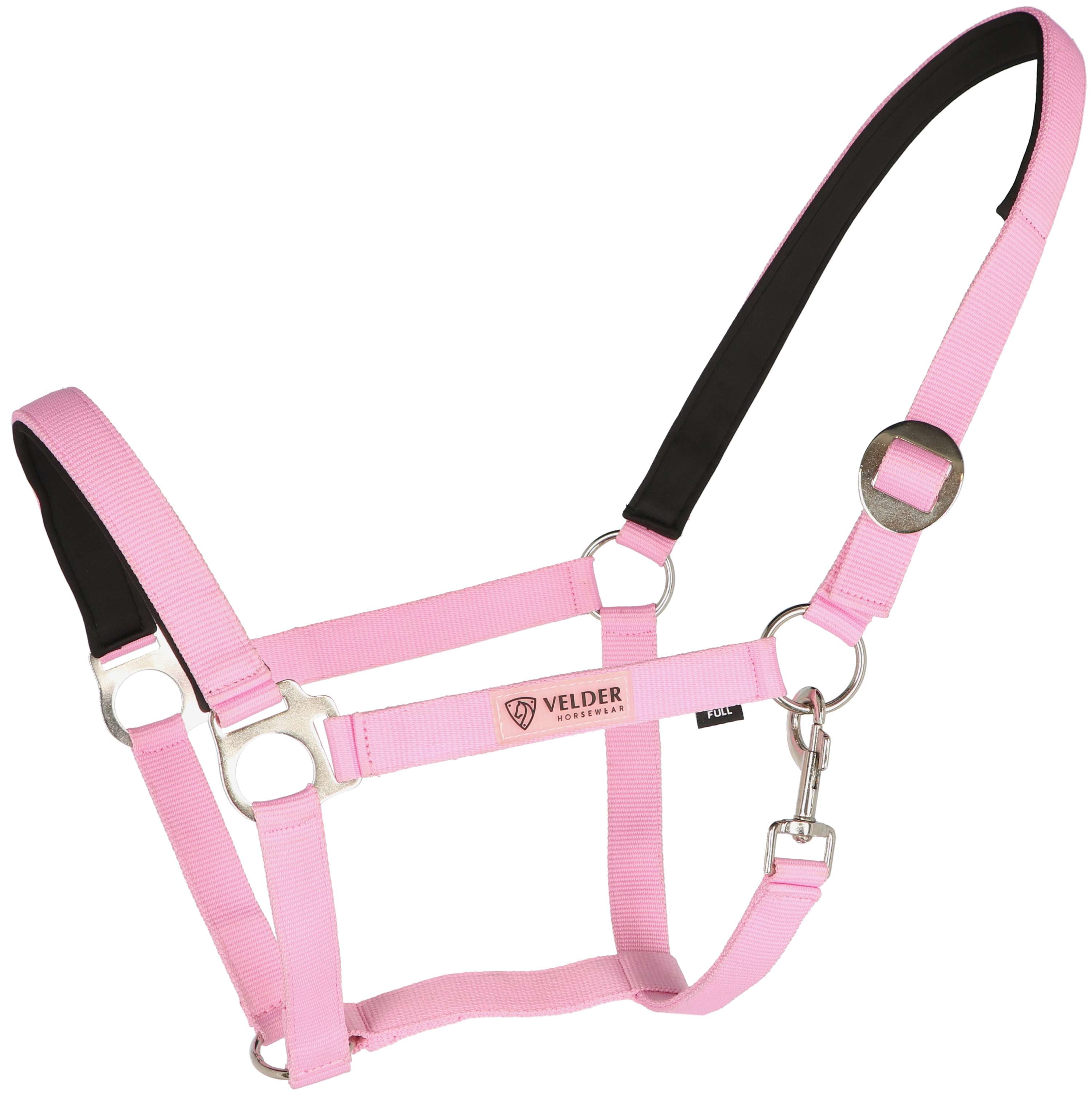 Velder Horsewear Essentials Cabezada Basic Padded Pop Pink