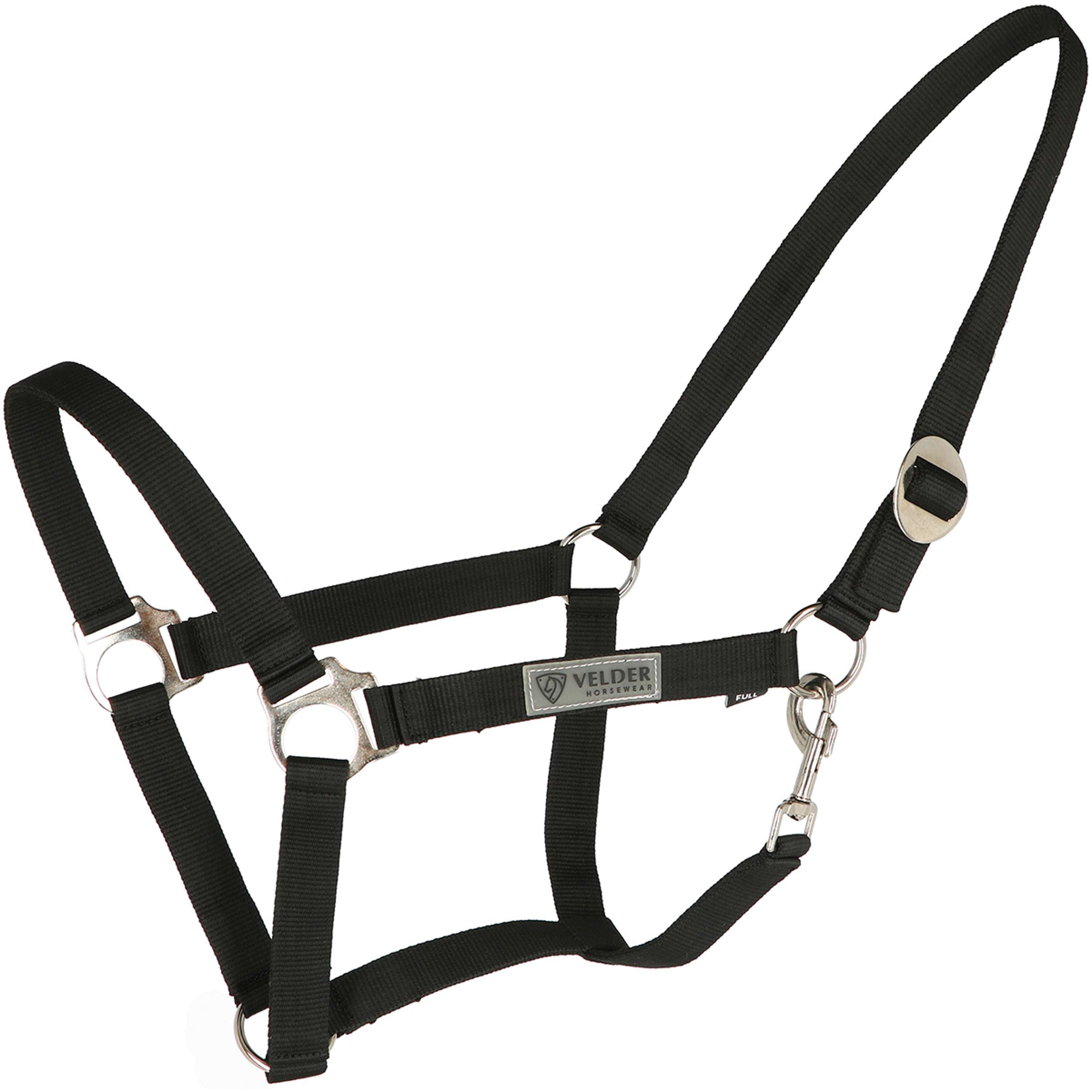Velder Horsewear Essentials Juego de Cabestro Basic Summer Negro