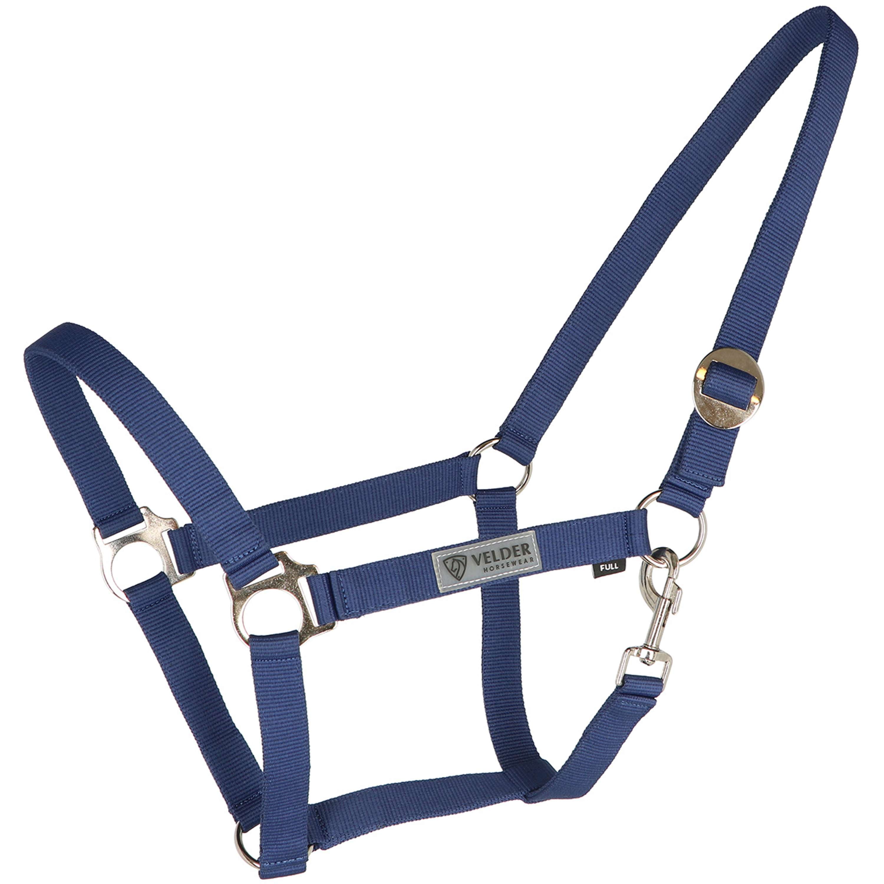 Velder Horsewear Essentials Juego de Cabestro Basic Summer Navy