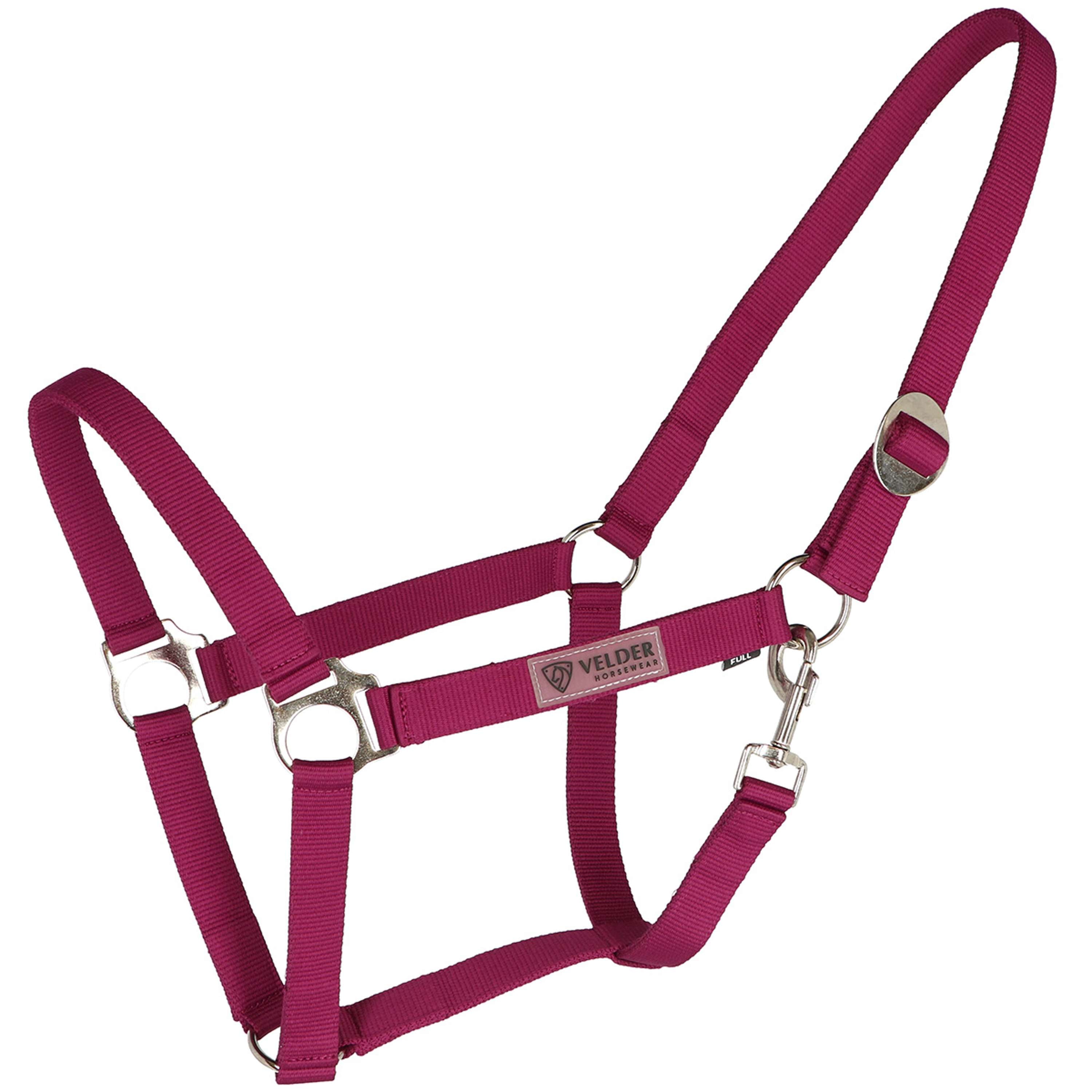Velder Horsewear Essentials Juego de Cabestro Basic Summer Boysenberry