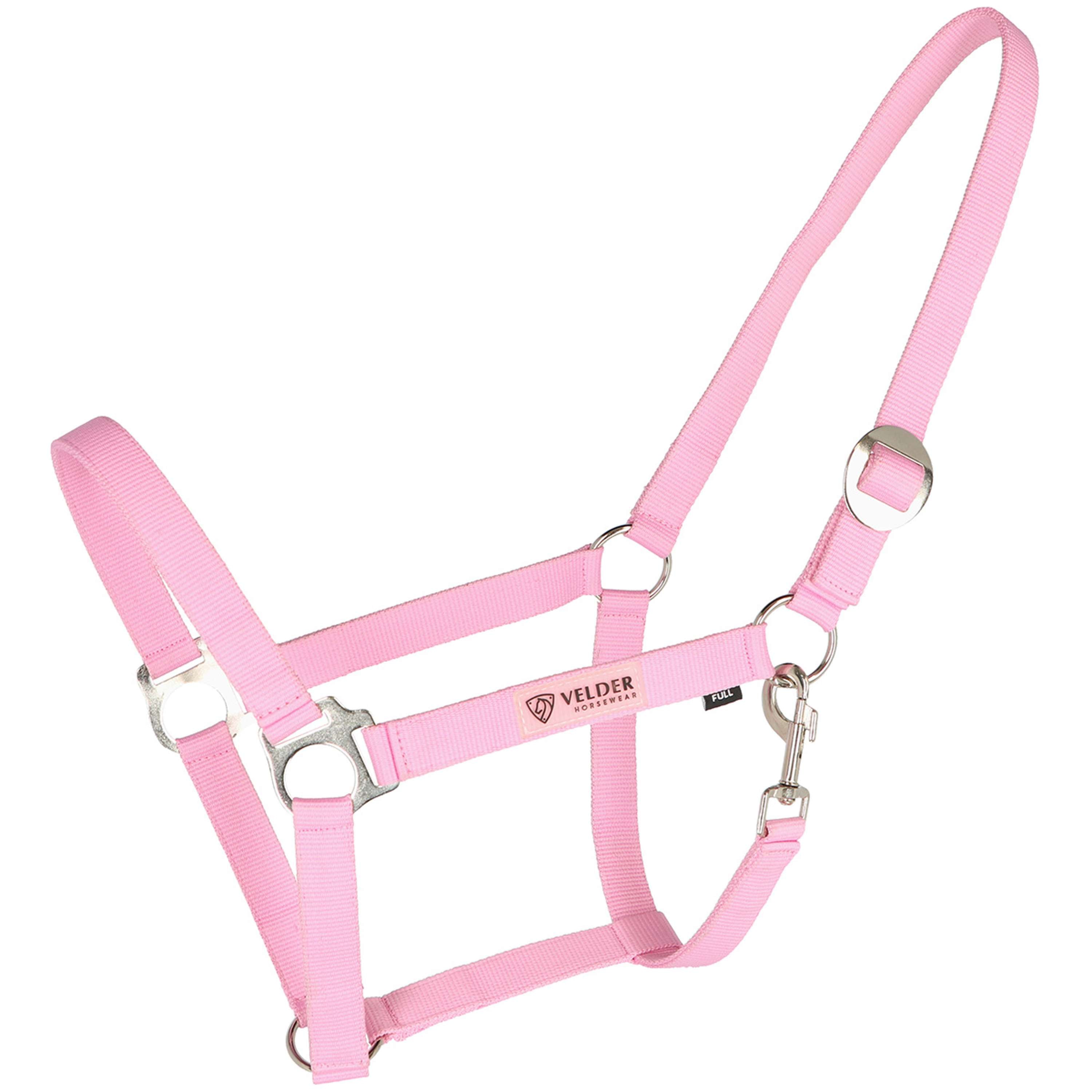 Velder Horsewear Essentials Juego de Cabestro Basic Summer Pop Pink