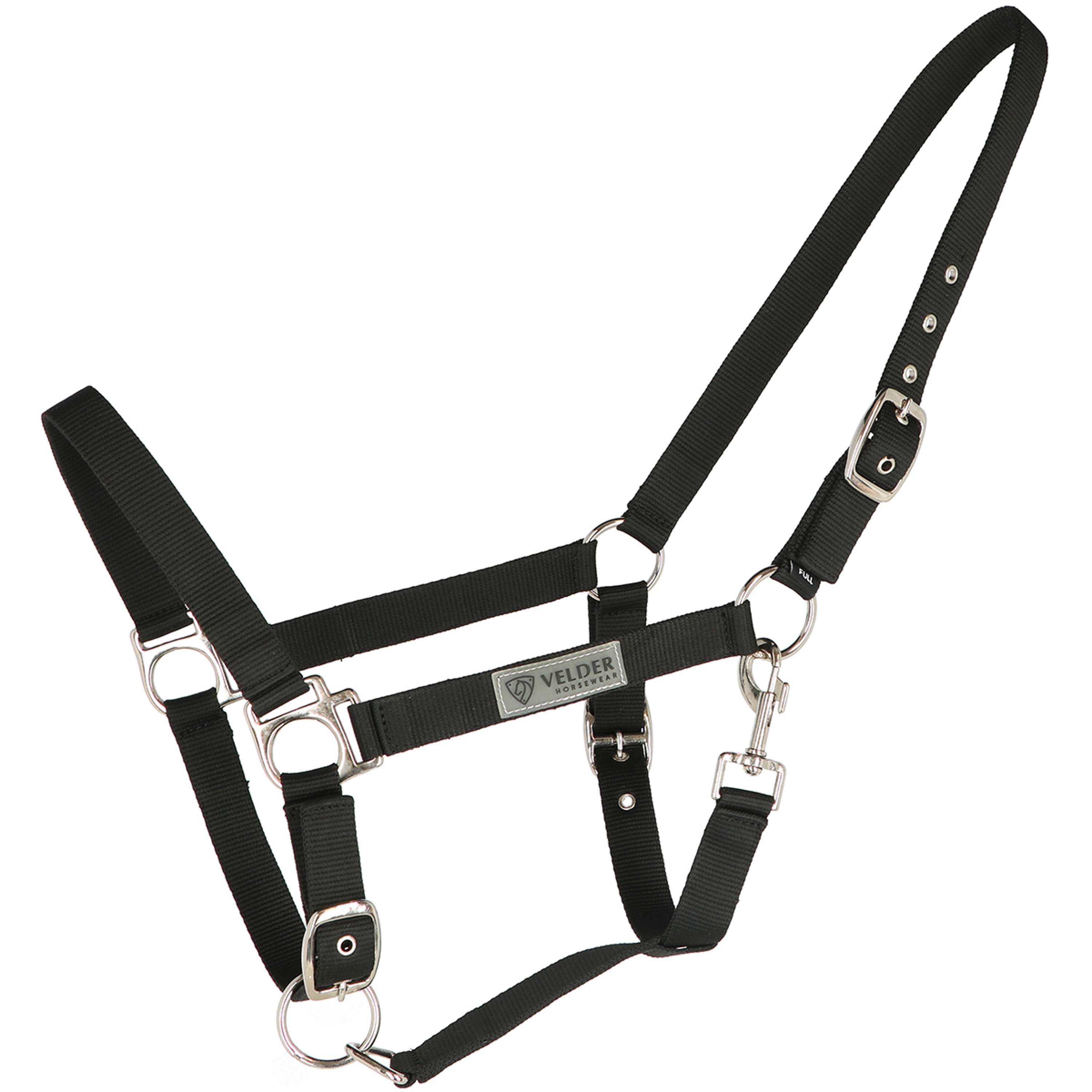Velder Horsewear Essentials Cabezada Triple Adjustable Negro