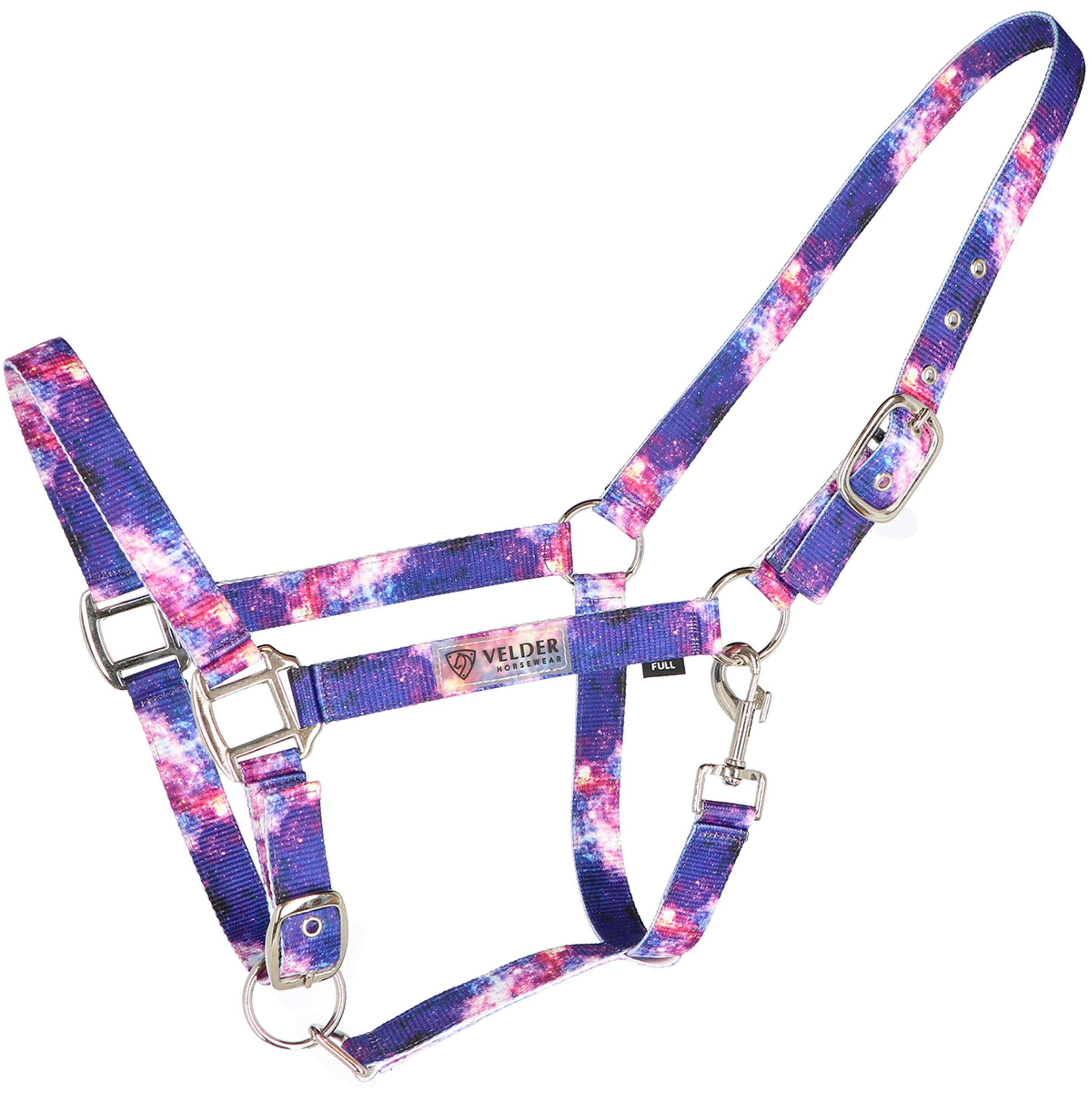 Velder Horsewear Essentials Cabestro Galaxy Azul/Rosa