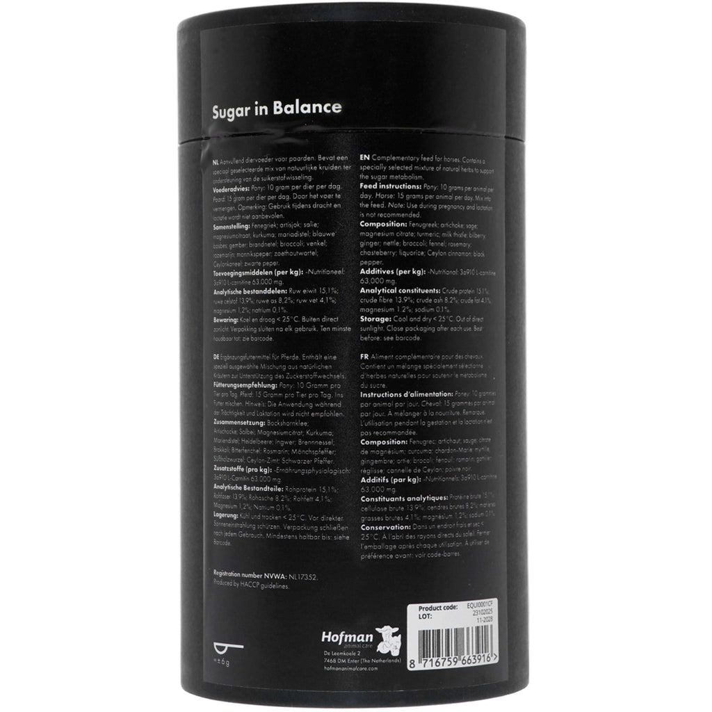 Excellent Horse Sugar in Balance