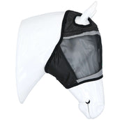Agradi Horse Máscara para Moscas Fine Mesh con Agujero para Oreja Negro