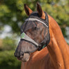 Agradi Horse Máscara para Moscas Fine Mesh con Orificio para la Oreja y Nariz Negro