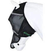 Agradi Horse Máscara para Moscas Fine Mesh con Orificio para la Oreja y Nariz Negro