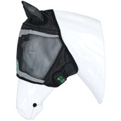 Agradi Horse Máscara para Moscas Fine Mesh con Orejas Negro