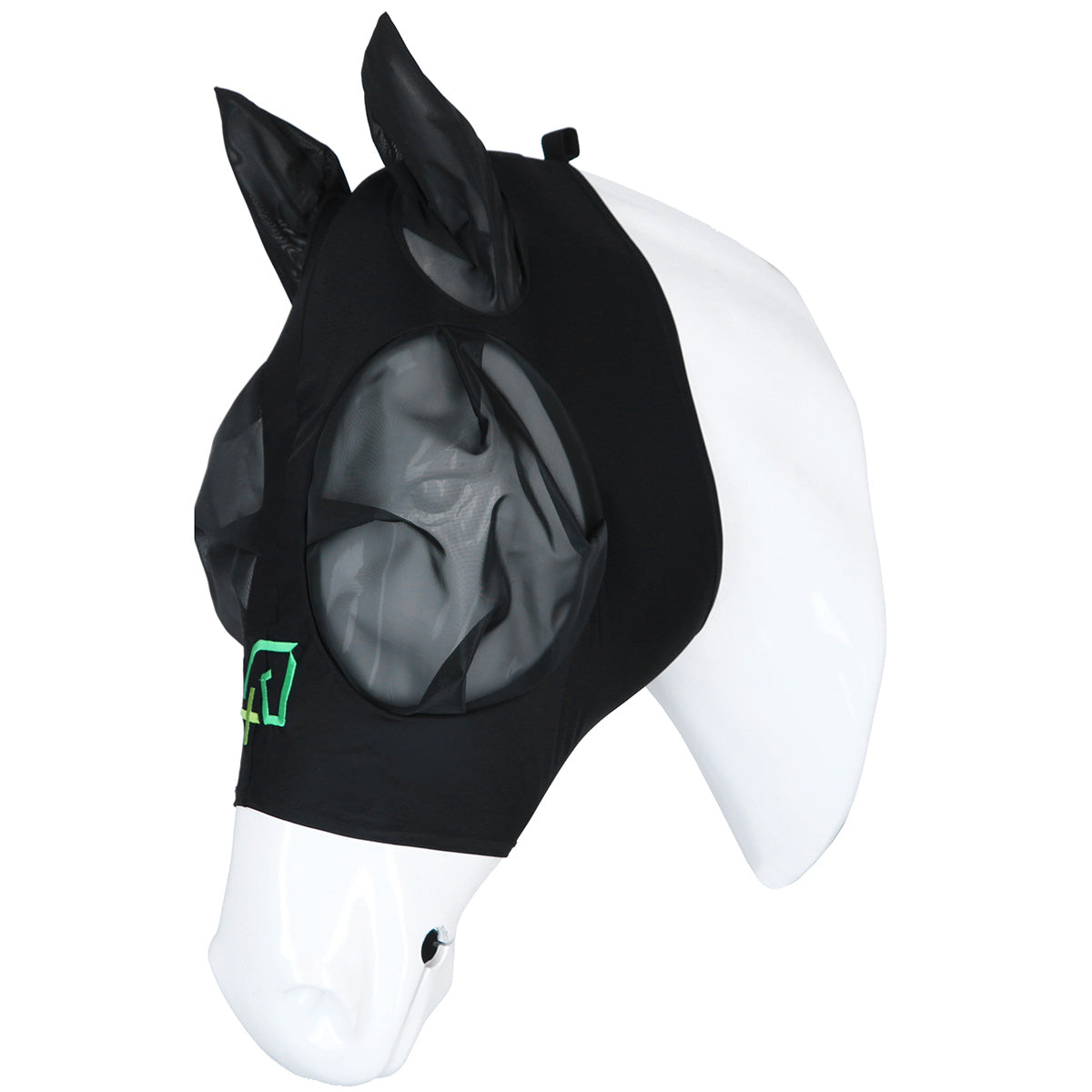 Agradi Horse Máscara para Moscas Stretch Negro