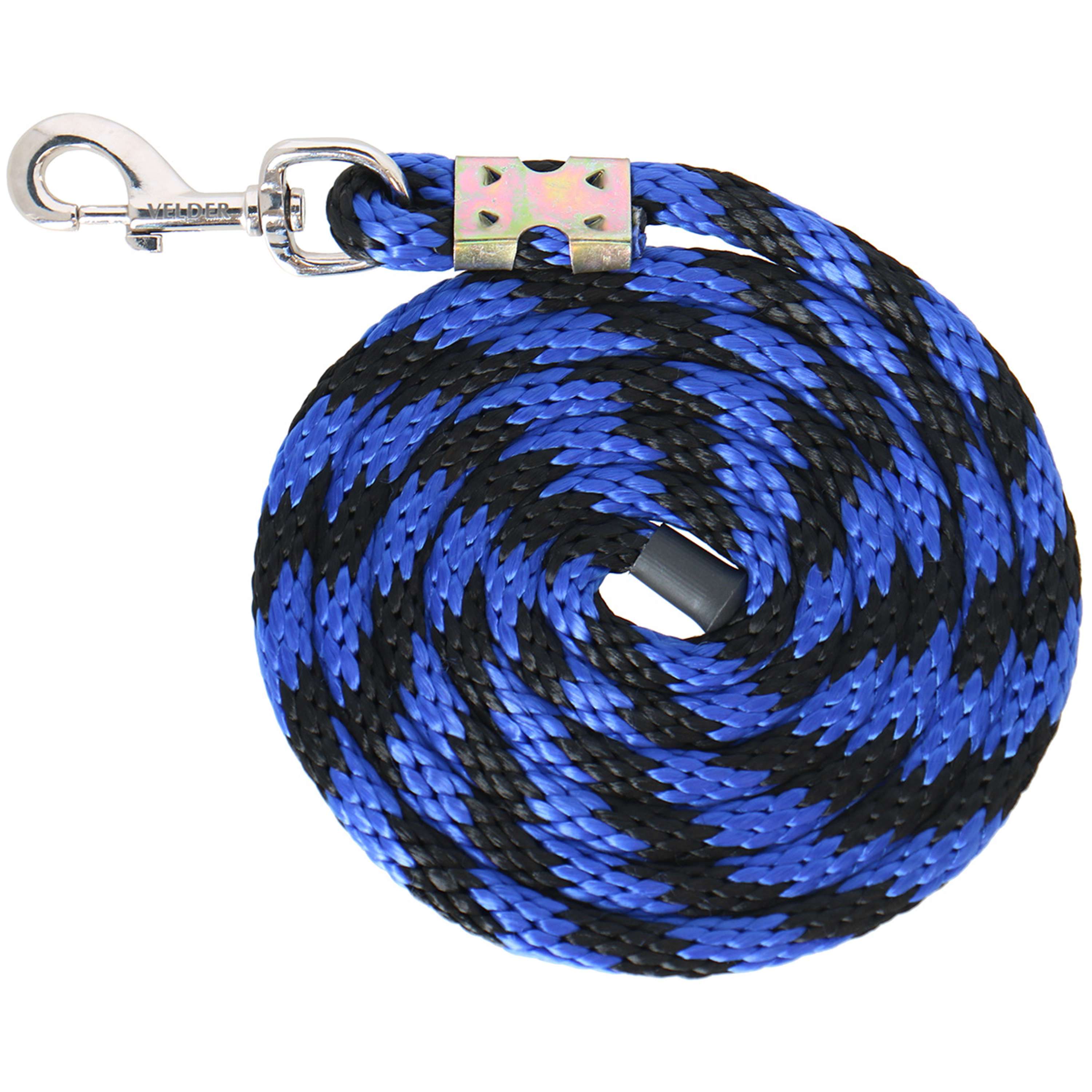 Velder Horsewear Cuerda de Cabestro Colorful Stripe Azul/Negro