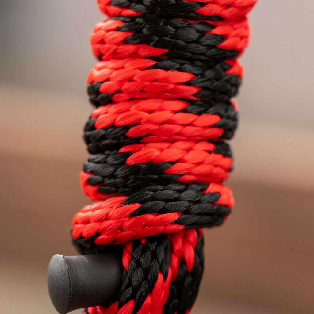Velder Horsewear Cuerda de Cabestro Colorful Stripe Rojo/Negro