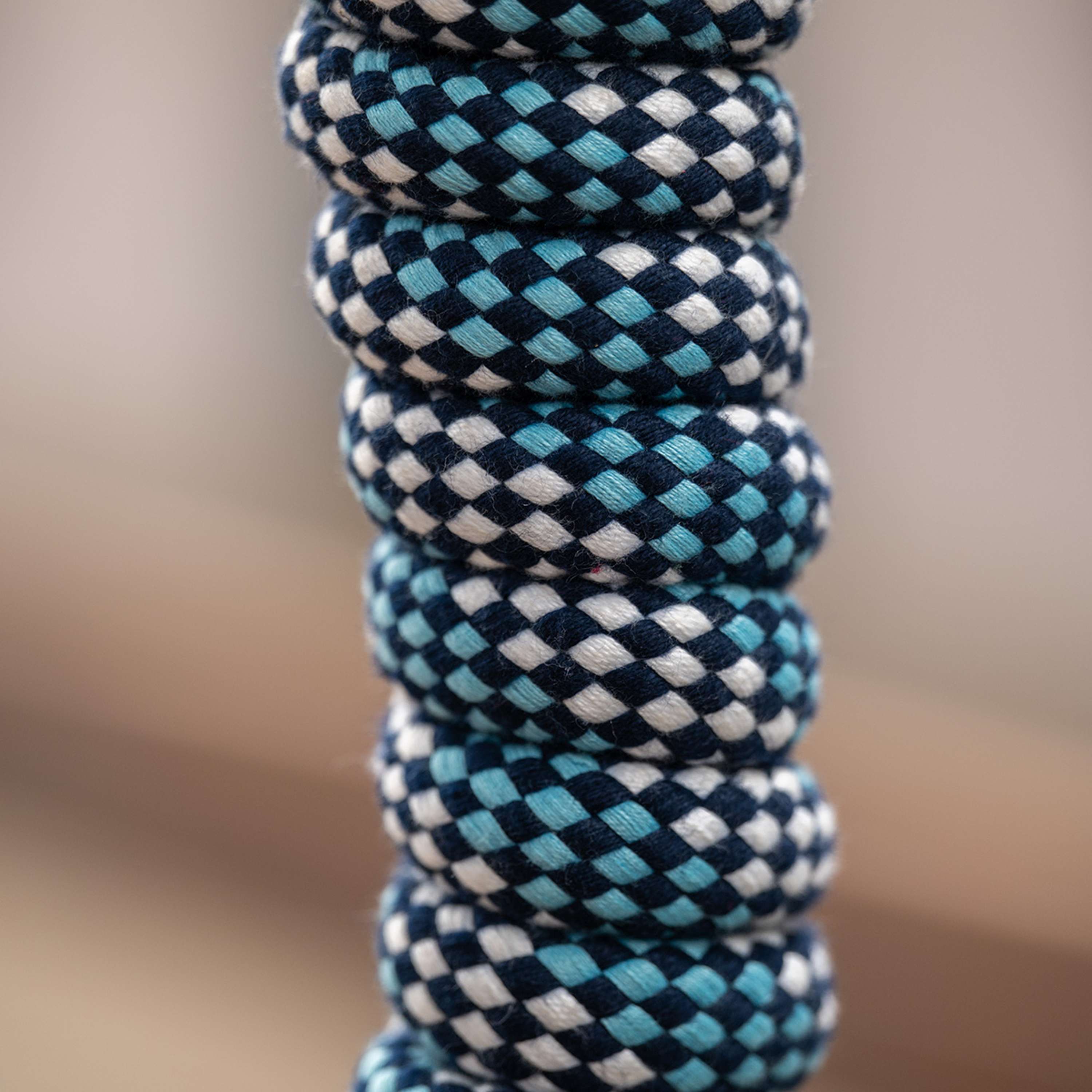 Velder Horsewear Cuerda de Cabestro Soft Grip Azul/Blanco/Azul Marino