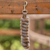 Velder Horsewear Cuerda de Cabestro Soft Grip Marron claro/Marron oscuro/Blanco