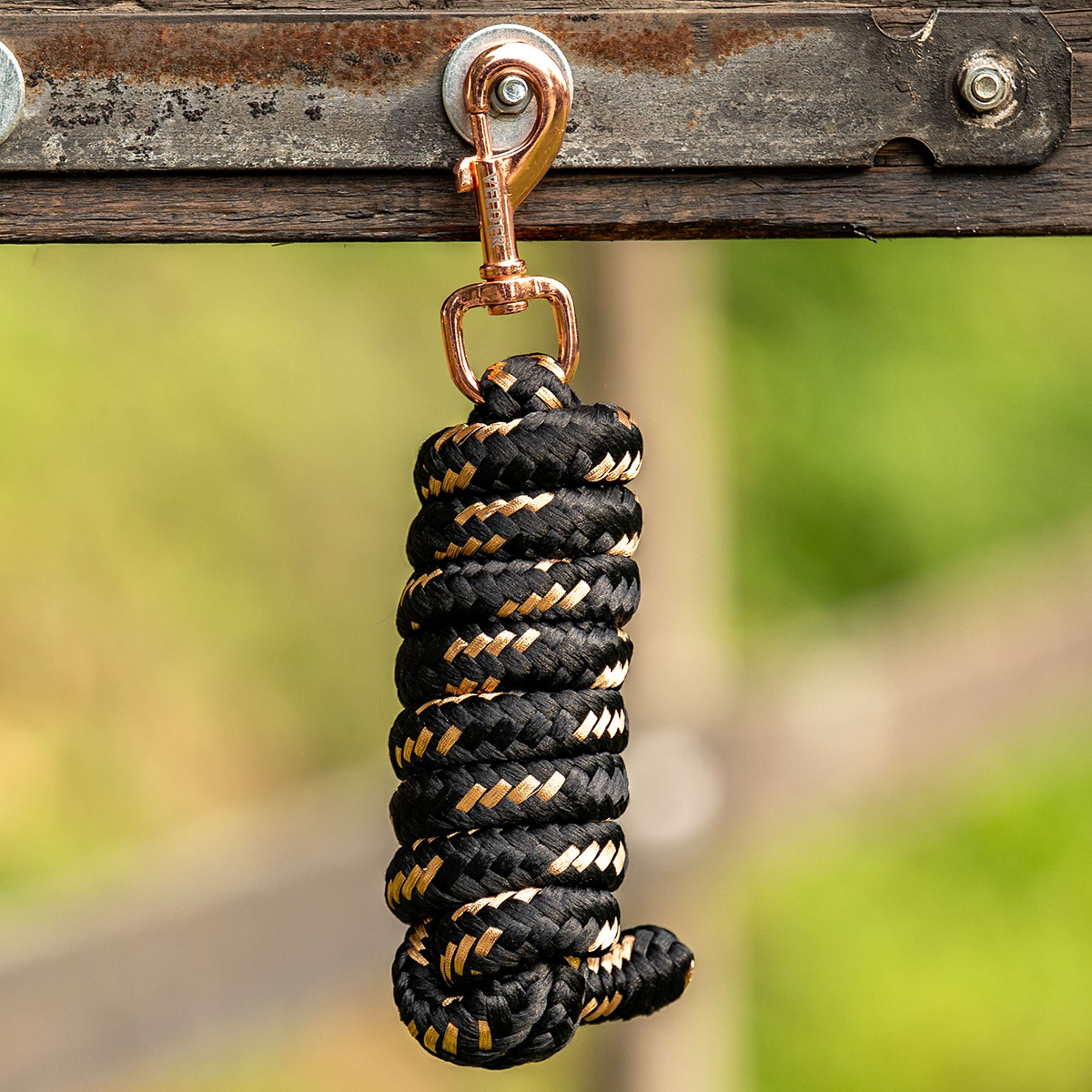 Velder Horsewear Cuerda de Cabestro Bronze Negro