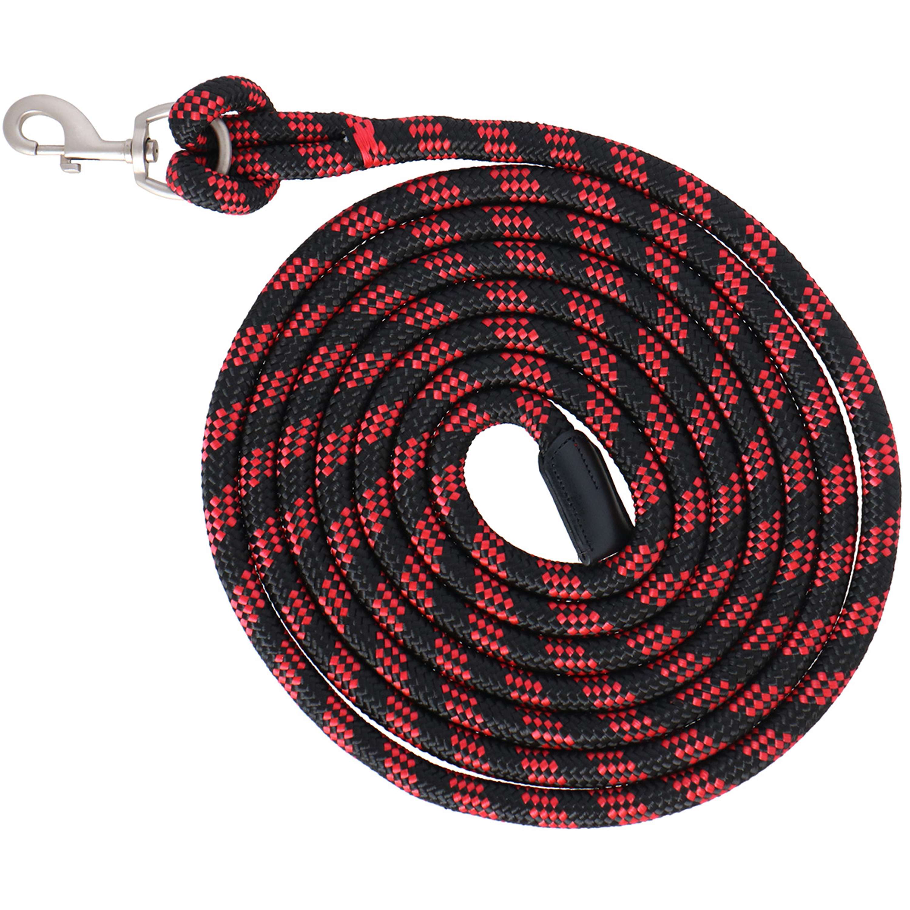 Velder Horsewear Cuerda de Cabestro Negro Rojo