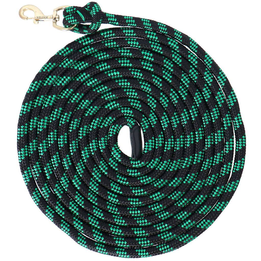 Velder Horsewear Cuerda de Cabestro Negro/Forest Green