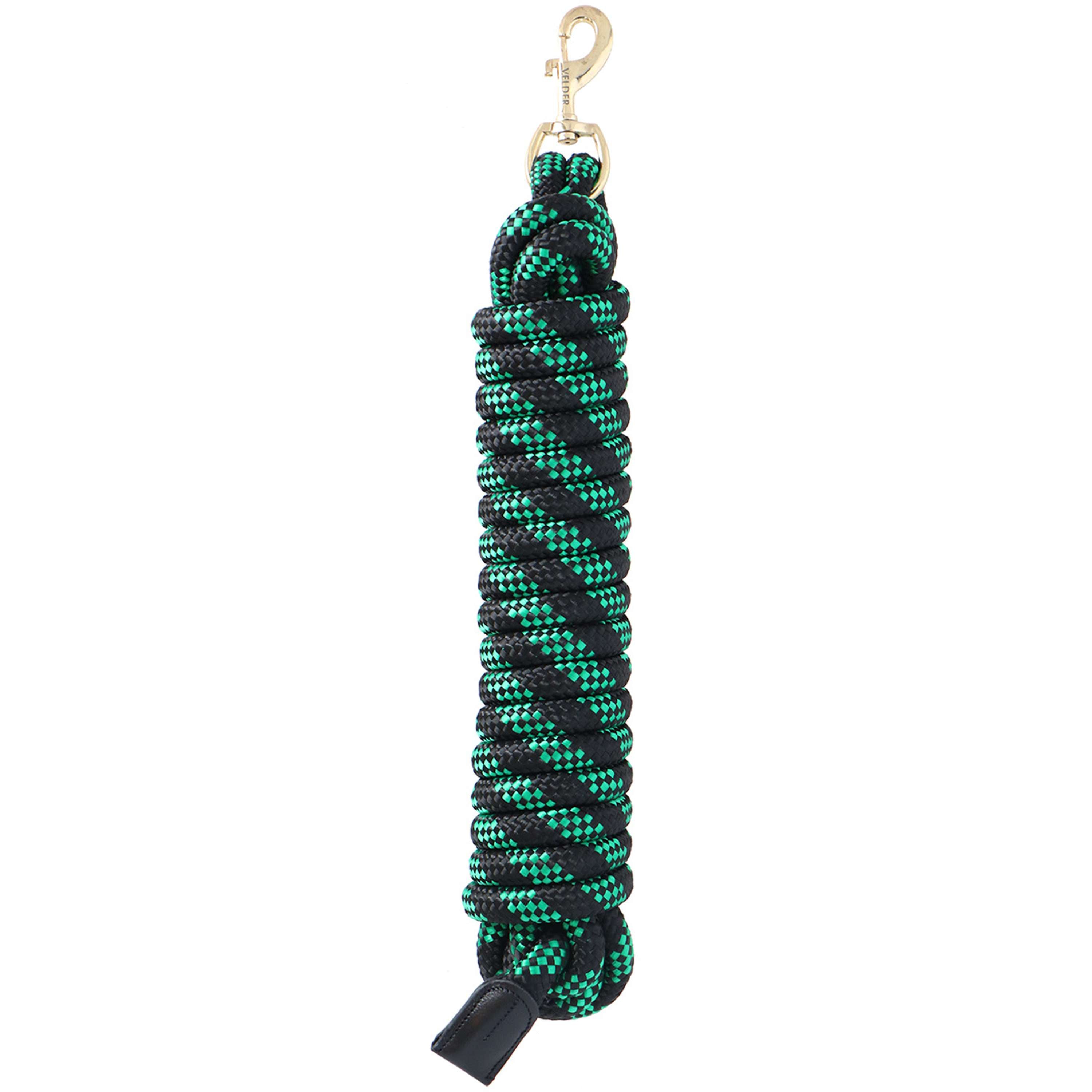 Velder Horsewear Cuerda de Cabestro Negro/Forest Green