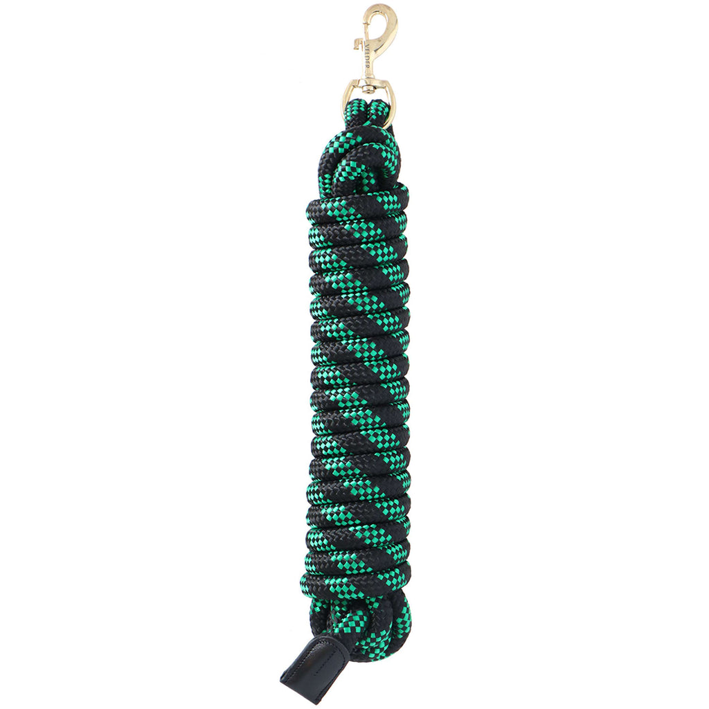 Velder Horsewear Cuerda de Cabestro Negro/Forest Green