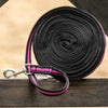Velder Horsewear Cuerda de trabajo Stripe Negro/Rosa