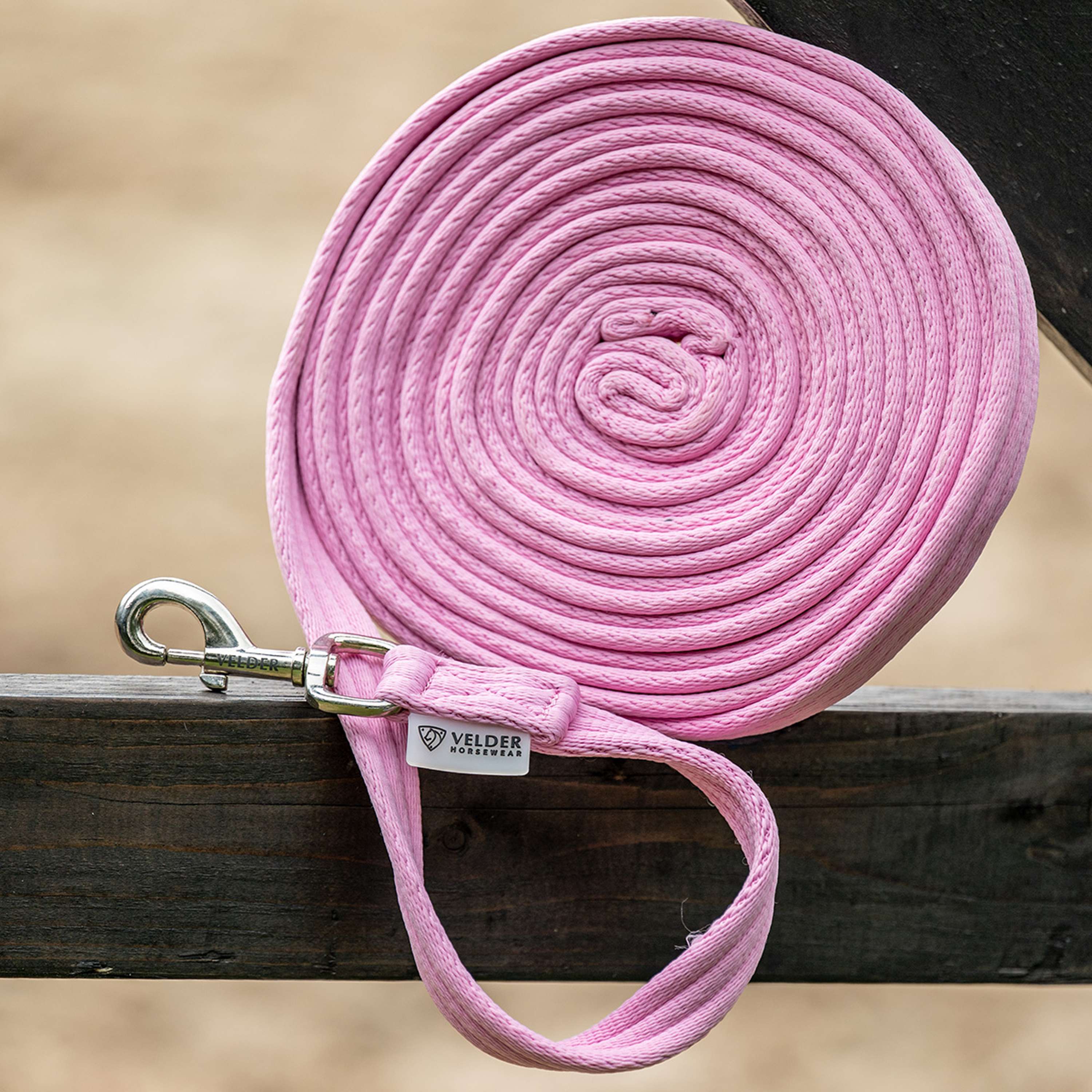 Velder Horsewear Cuerda de trabajo Pop Pink