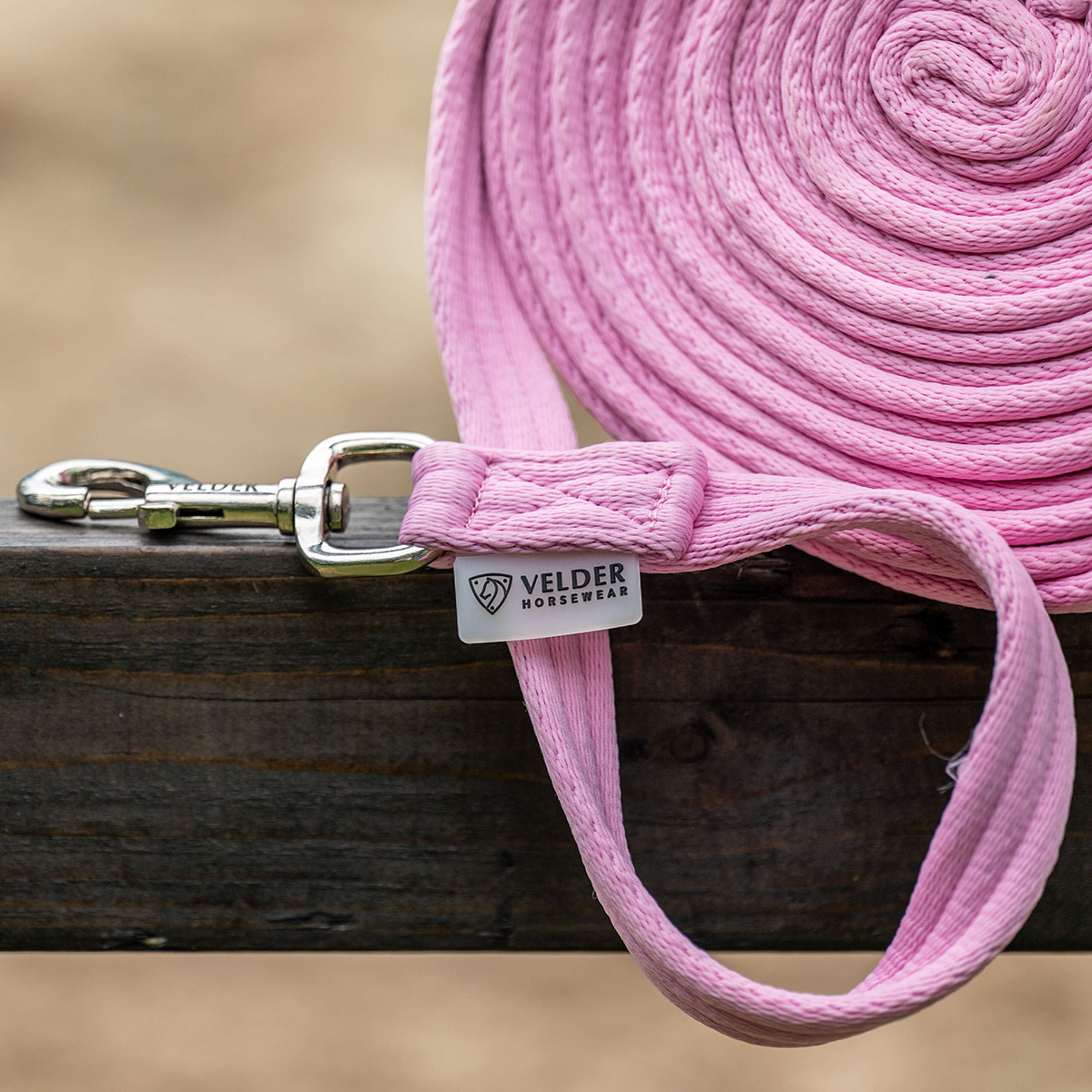 Velder Horsewear Cuerda de trabajo Pop Pink