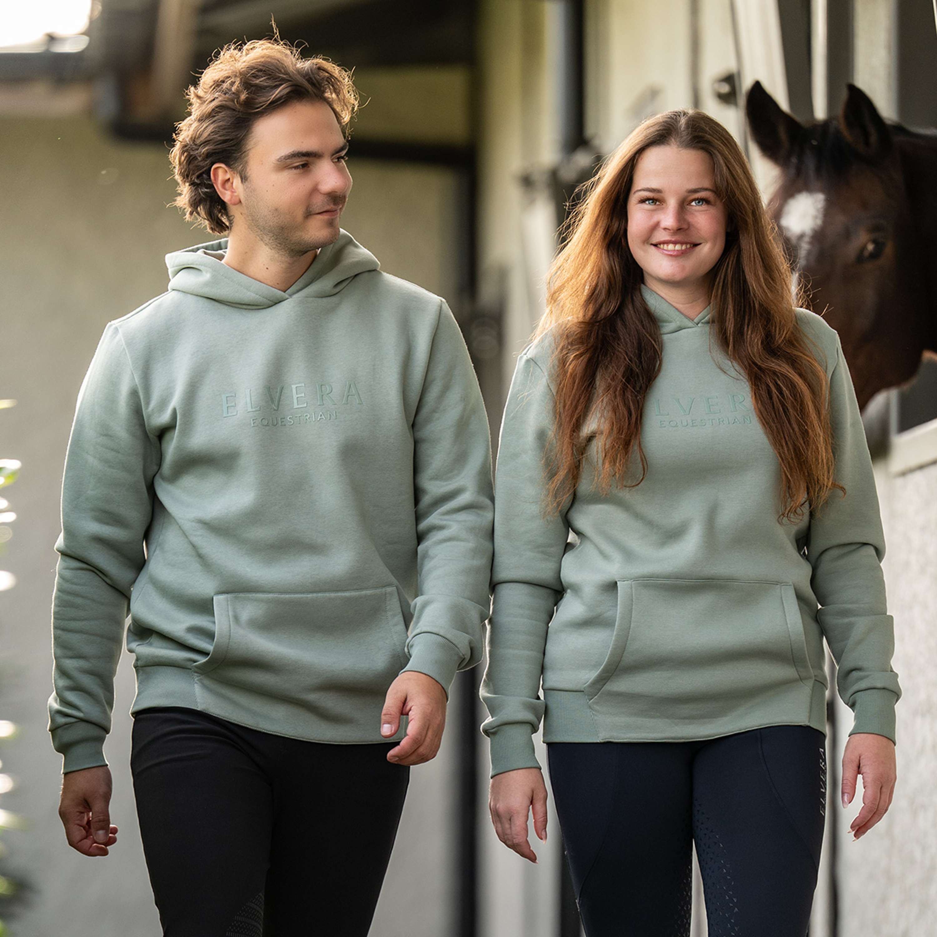 Elvera Equestrian Sudadera EEUnity Green Meleu