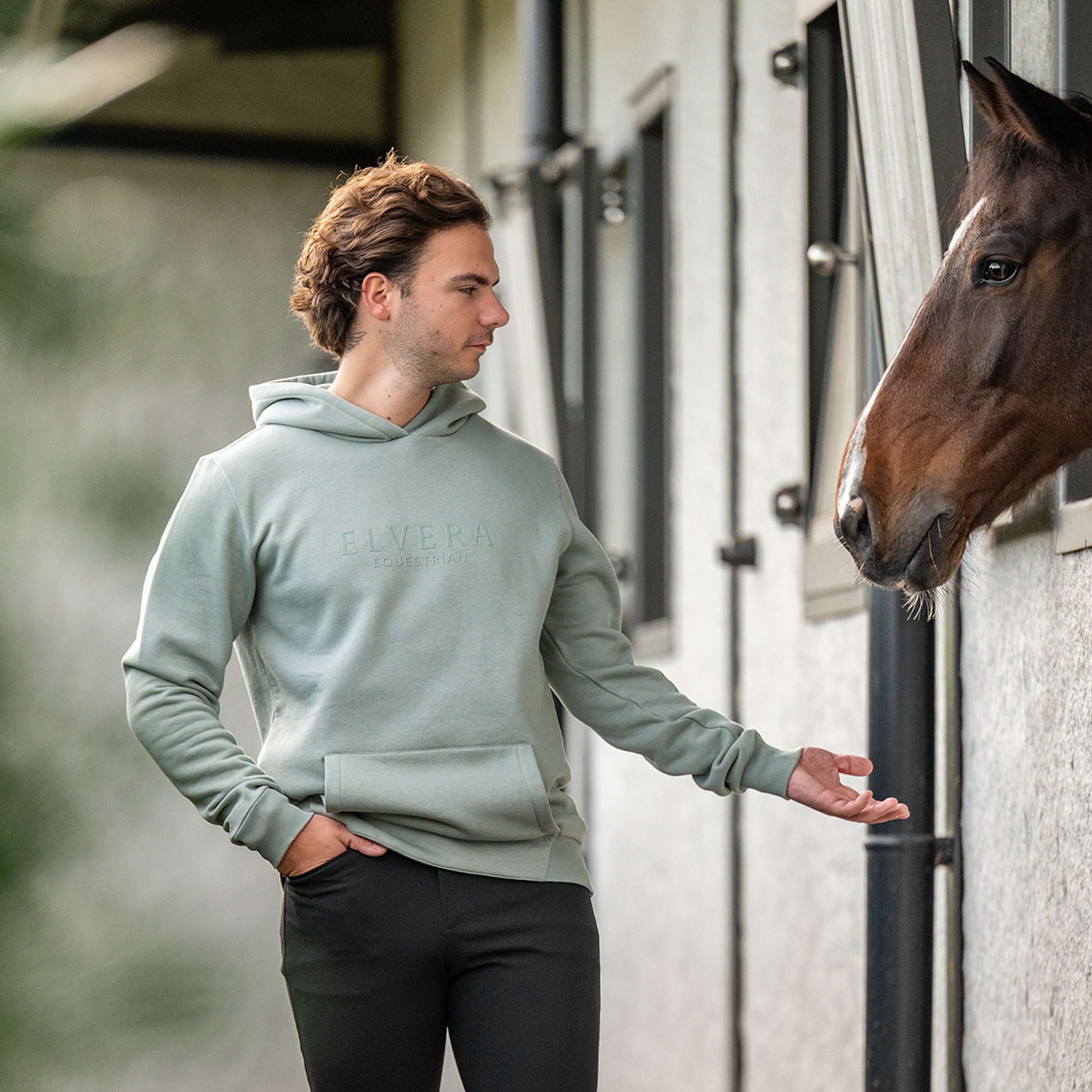 Elvera Equestrian Sudadera EEUnity Green Meleu