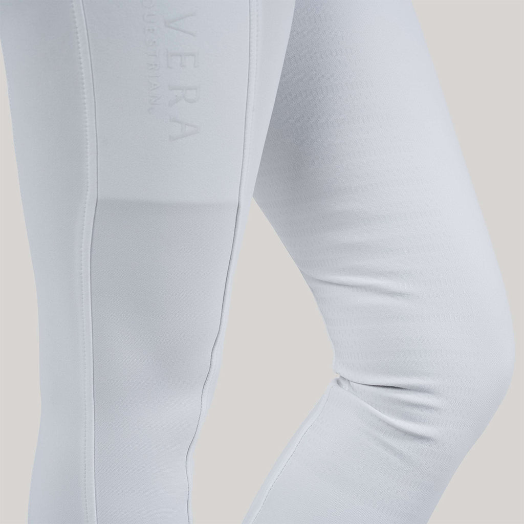 Elvera Equestrian Pantalón de Equitación Performance Bling Blanco