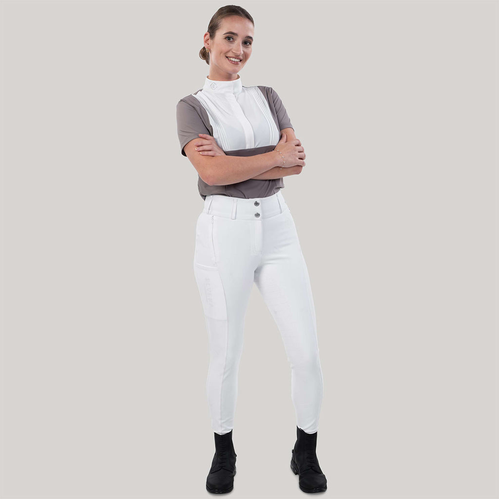 Elvera Equestrian Pantalón de Equitación Sensitive Pro Blanco