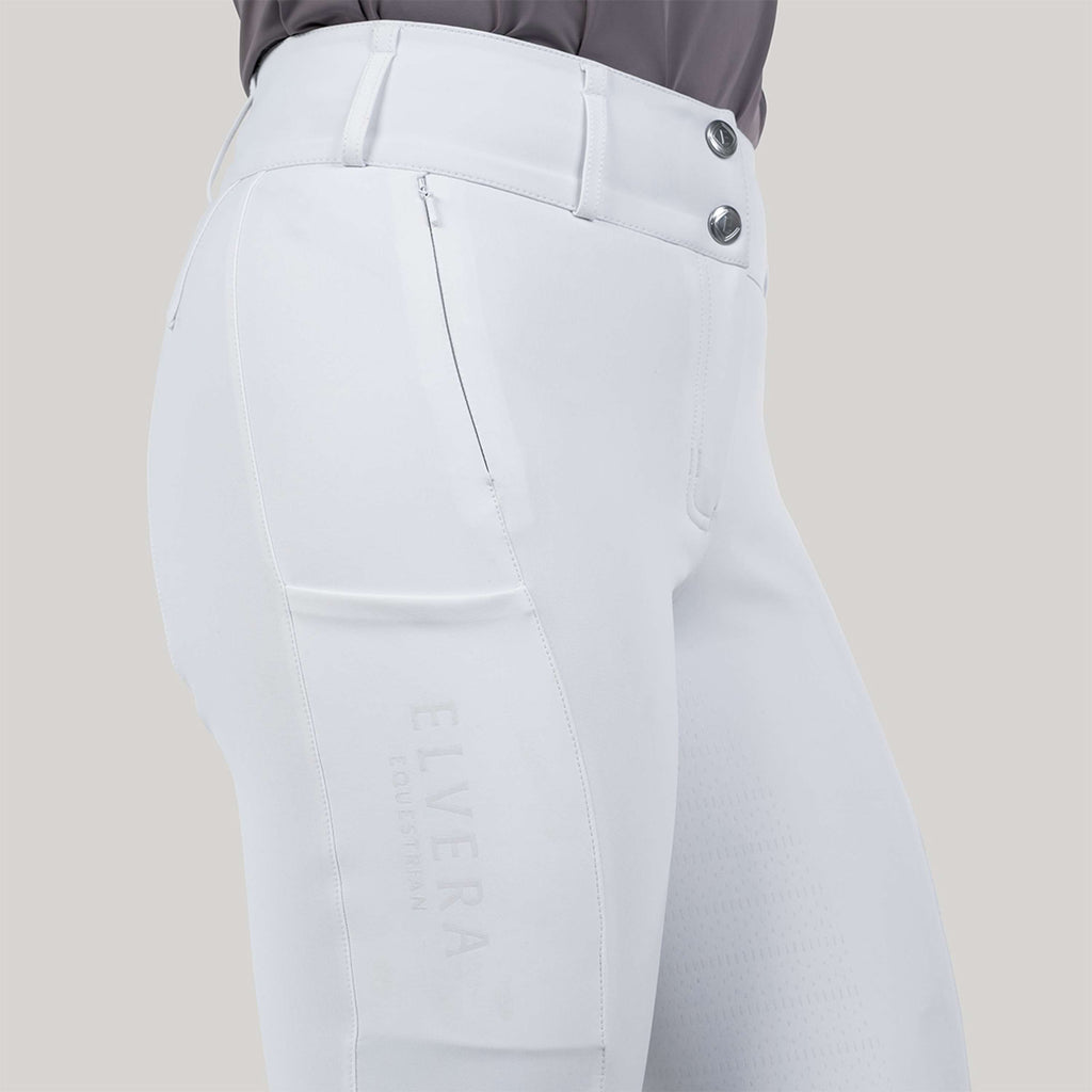 Elvera Equestrian Pantalón de Equitación Sensitive Pro Blanco
