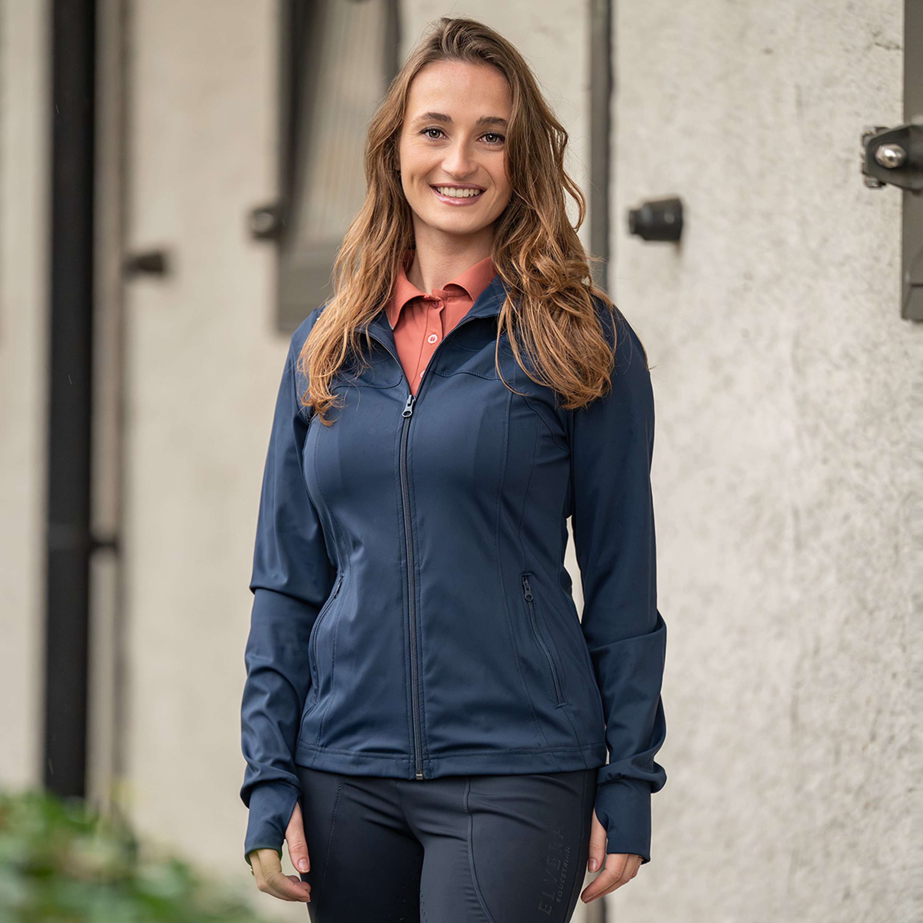 Elvera Equestrian Chaleco de Entrenamiento EEDemi Navy