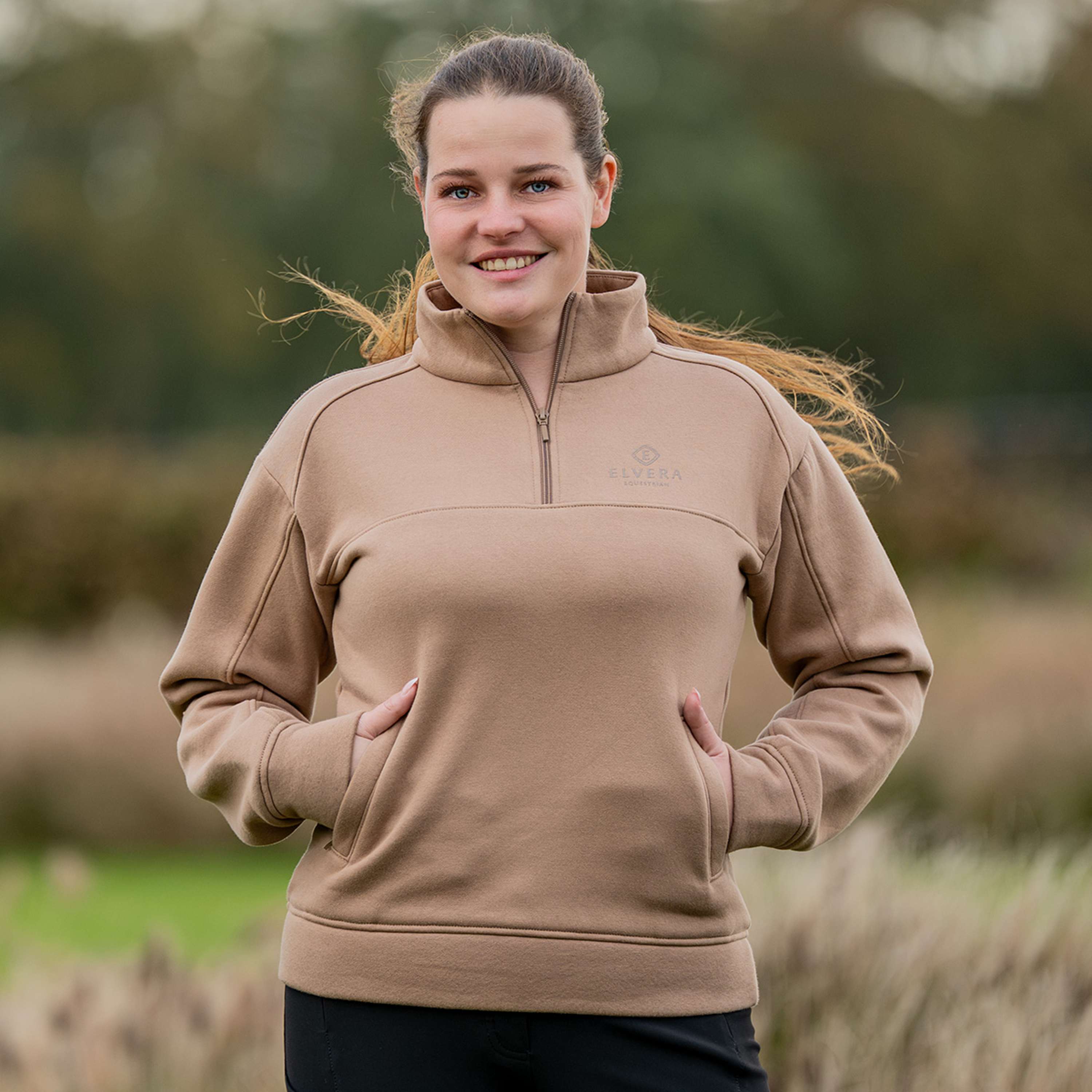 Elvera Equestrian Suéter EEHazardstory Latte