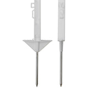 Agradi Power Poste de pradera Classic 105cm 20 Piezas Blanco