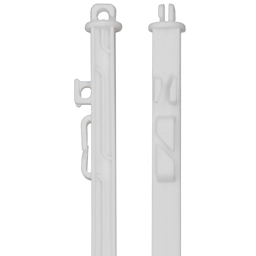 Agradi Power Poste de pradera Classic 105cm 20 Piezas Blanco