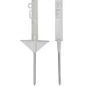 Agradi Power Poste de pradera Classic 150cm 20 Piezas Blanco