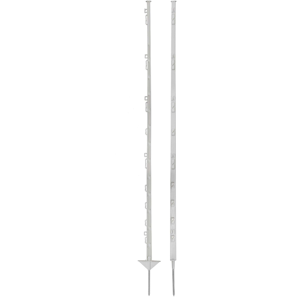 Agradi Power Poste de pradera Classic 150cm 20 Piezas Blanco