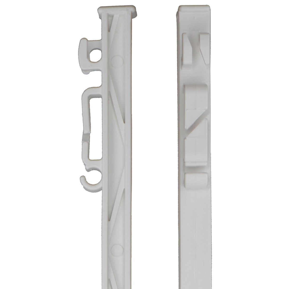 Agradi Power Poste de pradera Entrada 115cm 20 Piezas Blanco