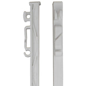 Agradi Power Poste de pradera Entrada 115cm 20 Piezas Blanco