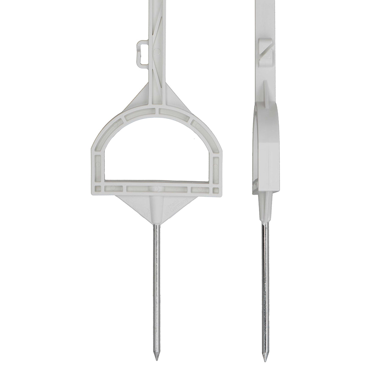 Agradi Power Poste de pradera Entrada 155cm 20 Piezas Blanco