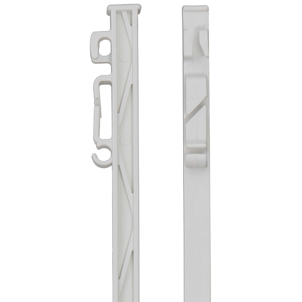 Agradi Power Poste de pradera Entrada 155cm 20 Piezas Blanco