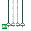 Agradi Power Poste de pradera Entrada 115cm 20 Piezas Verde