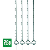 Agradi Power Poste de pradera Entrada 155cm 20 Piezas Verde