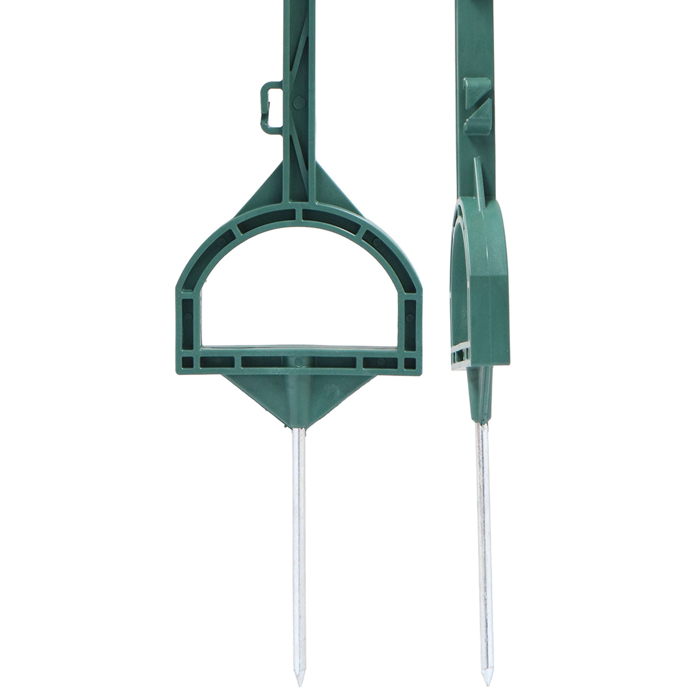 Agradi Power Poste de pradera Entrada 155cm 20 Piezas Verde