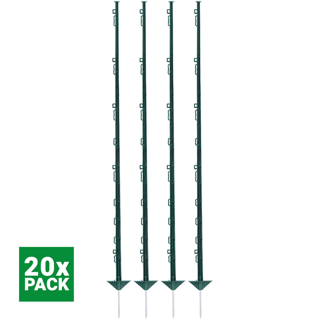 Agradi Power Poste de pradera Classic 150cm 20 Piezas Verde