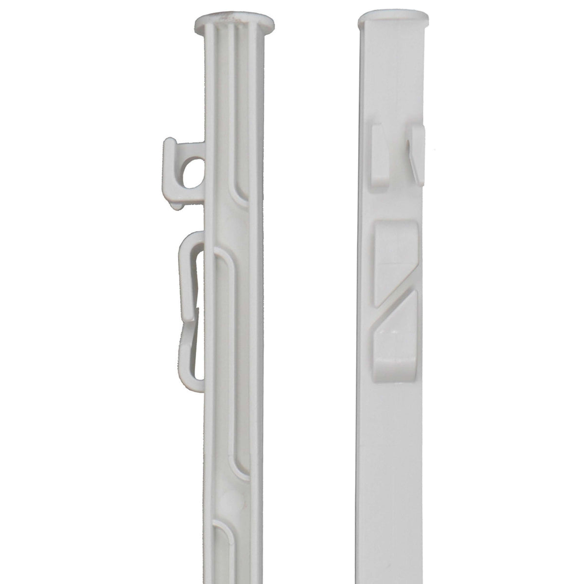 Agradi Power Poste de pradera Classic 125cm 20 Piezas Blanco