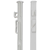 Agradi Power Poste de pradera Classic 125cm 20 Piezas Blanco