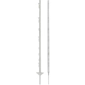 Agradi Power Poste de pradera Classic 125cm 20 Piezas Blanco