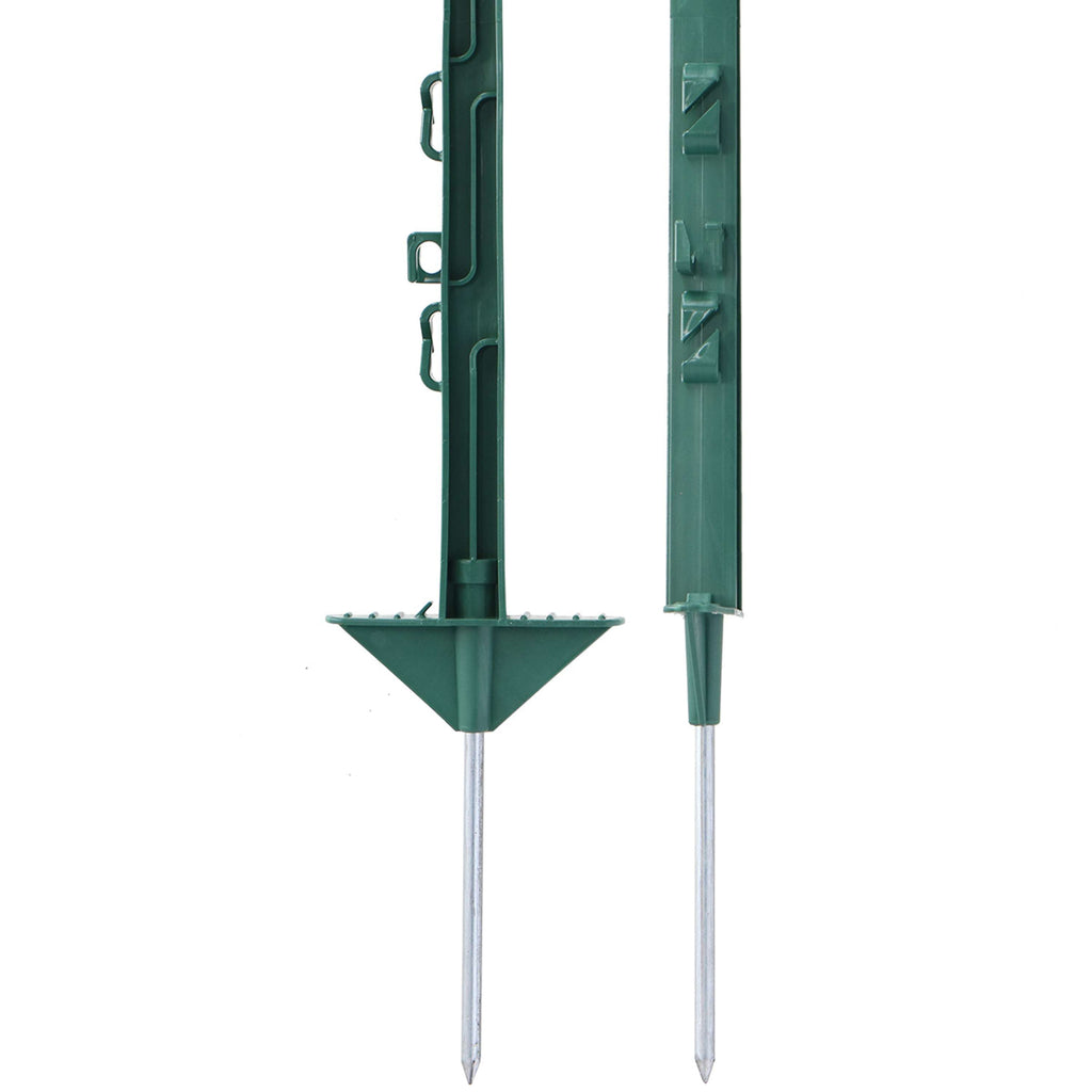 Agradi Power Poste de pradera Classic 125cm 20 Piezas Verde