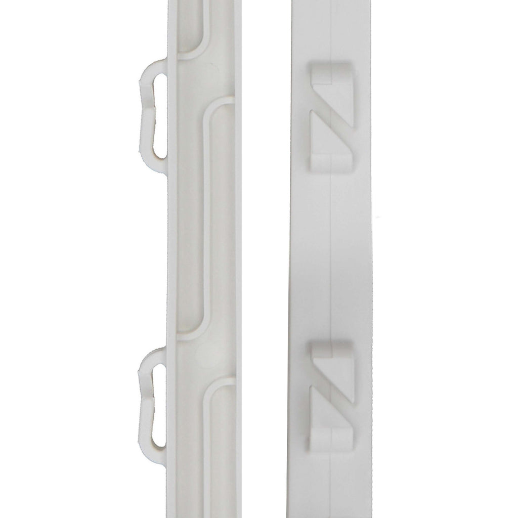Agradi Power Poste de pradera Classic 75cm 20 Piezas Blanco