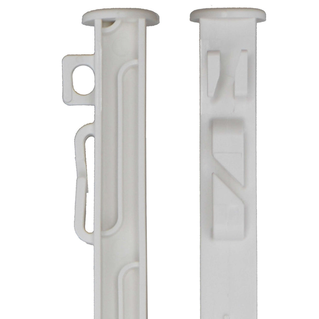 Agradi Power Poste de pradera Classic 75cm 20 Piezas Blanco